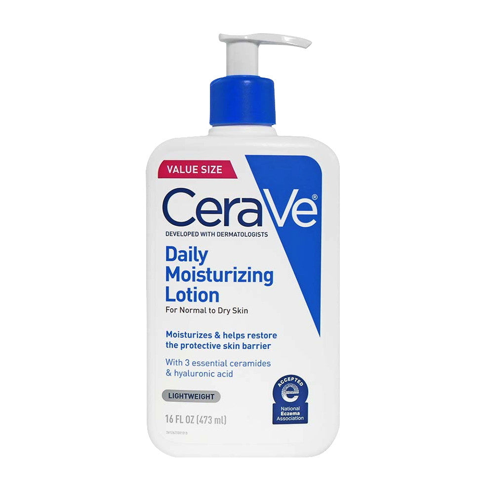 CeraVe Daily Lightweight Moisturizing Lotion for Normal to Dry Skin, 16 Oz